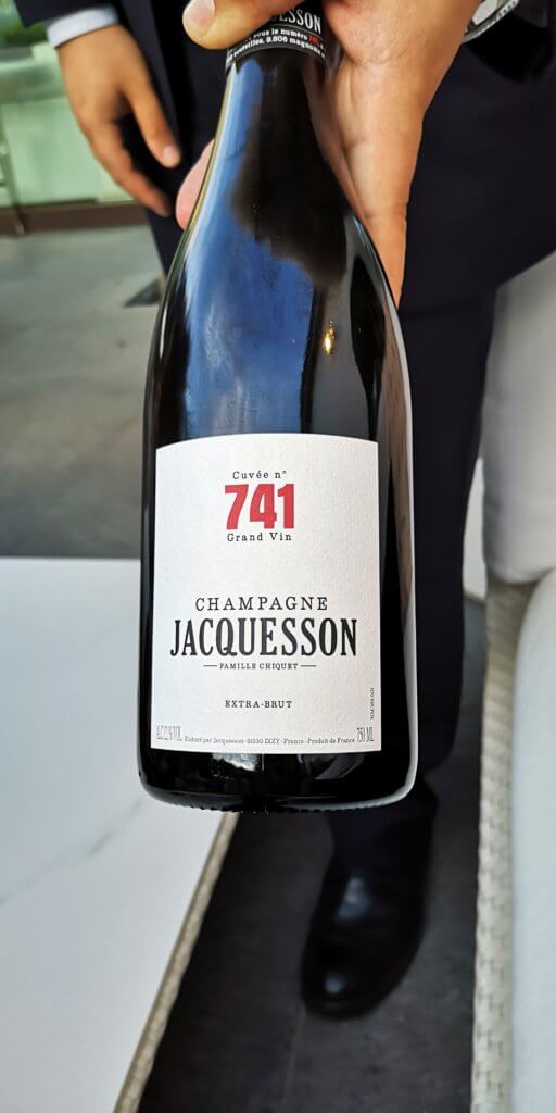 Quique Dacosta Champagne Jacquesson